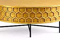 Java Royal Brass Coffee Table