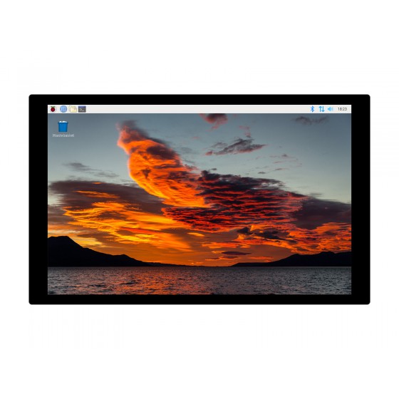 Waveshare 8inch Capacitive Touch Display, Optical Bonding Toughened Glass Panel, HDMI Interface