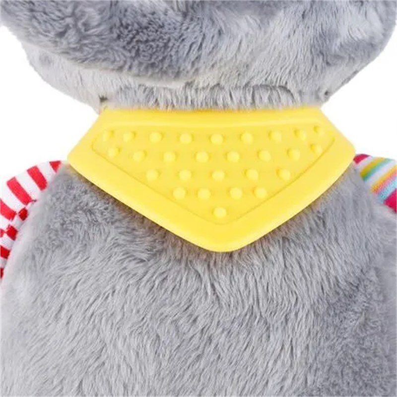 Peekaboo Elephant Multi-Sensory Activity Teething Toy & Rattle Peekaboo Elephant Multi-Sensory Activity Teething Toy & Rattle