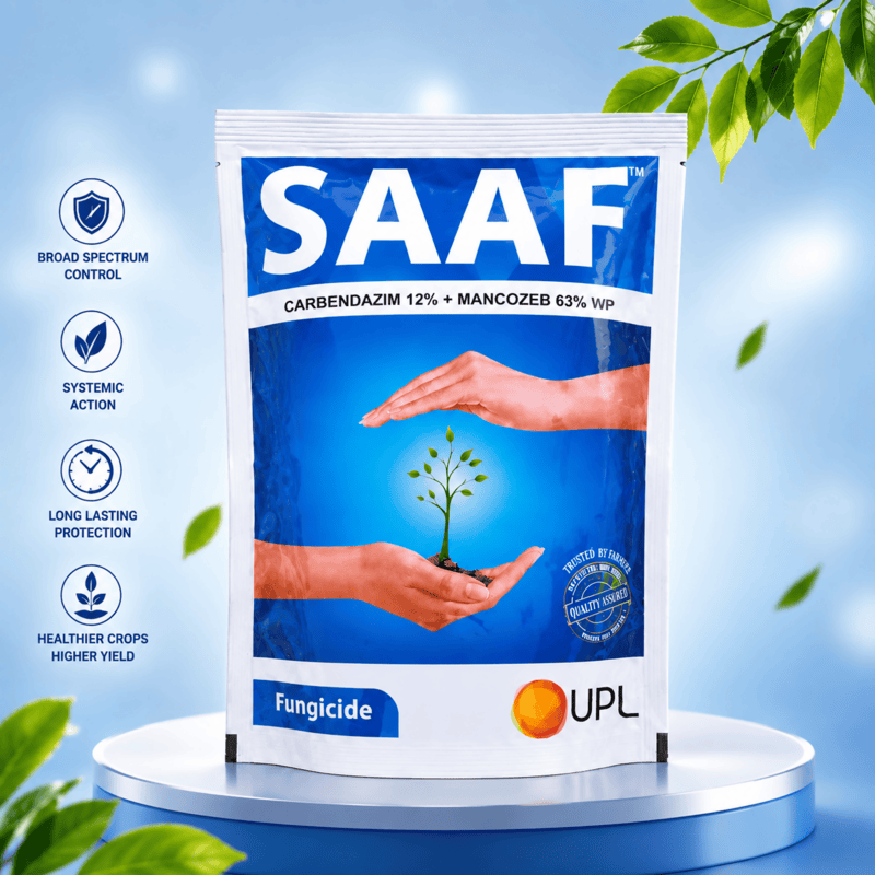 UPL SAAF® Fungicide – Carbendazim 12% + Mancozeb 63% WP | Vetrivel Agro Services