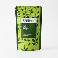 SOULSIP TULSI DETOX GREEN TEA 75GM