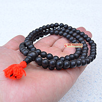 8MM Black Ebony Wood Karungali Mala 100% Original