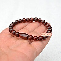 8mm Red Sandalwood Lal Chandan Bracelet