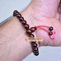 12mm Red Sandalwood (Lal Chandan) Bracelet