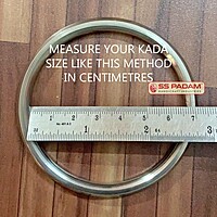 4mm Stainless Steel Flat Punjabi Kada Unisex