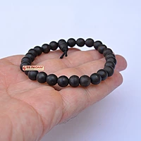 Black Ebony Wood Karungali Bracelet Sarai Design