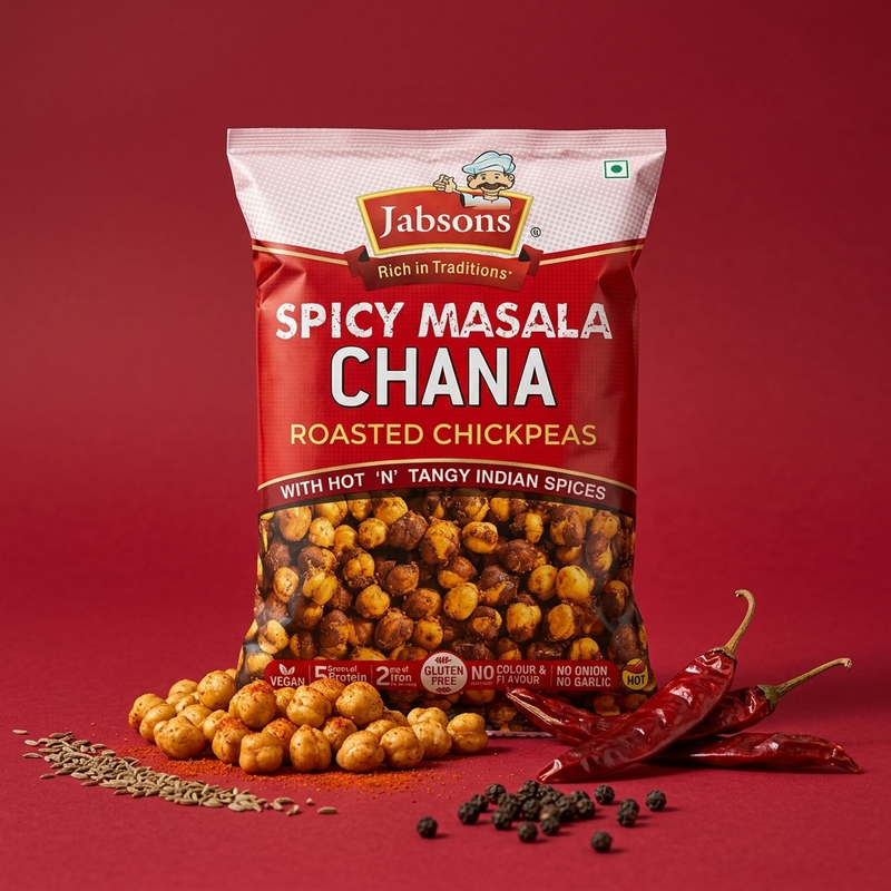 JABSONS CHANA SPICY MASALA 160GM