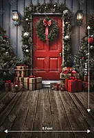 Christmas Red Door