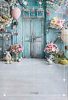 Blue Floral Yard (PRE-ORDER)
