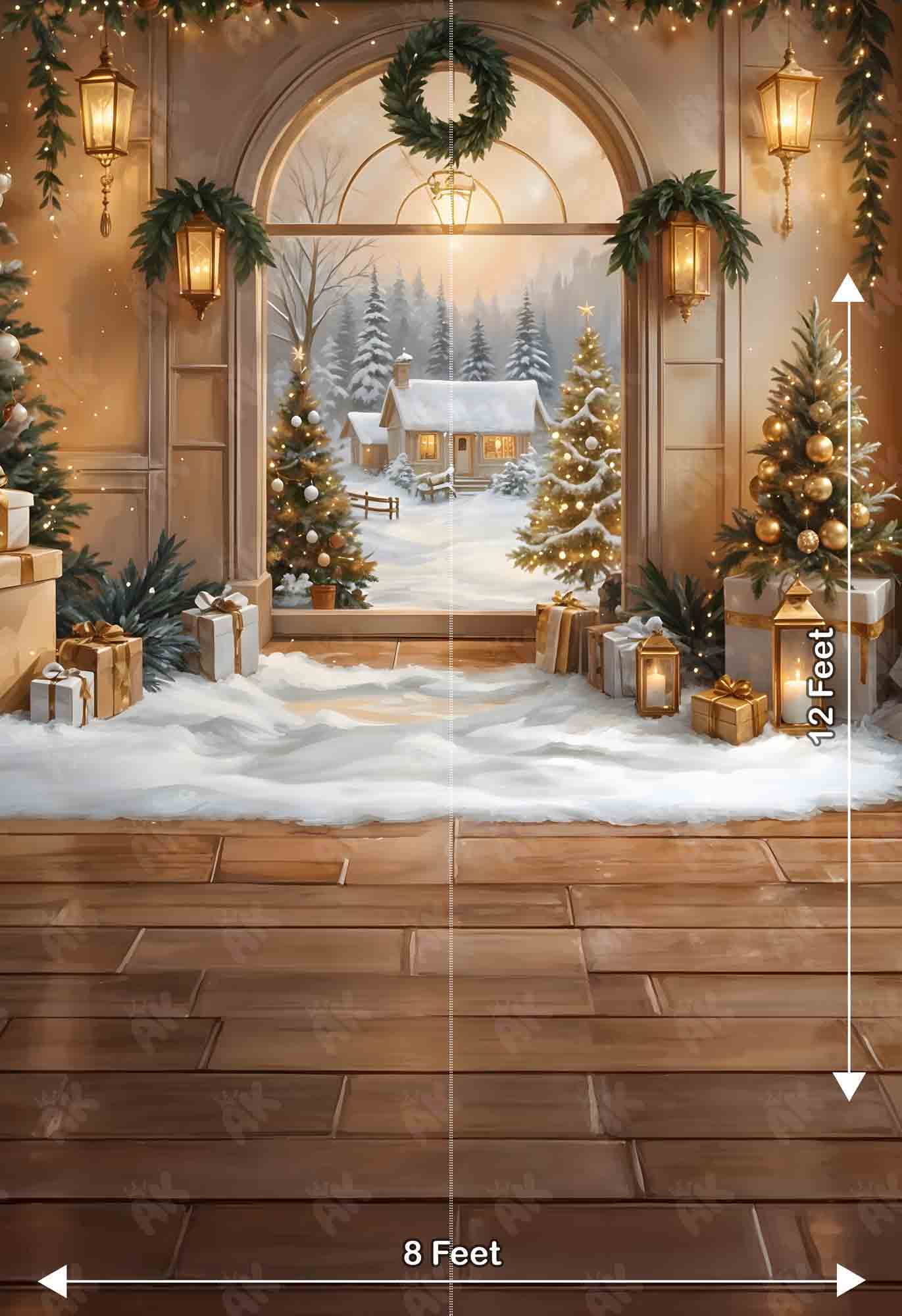 Christmas Archway - Portrait