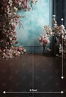 Cyan Floral (PRE-ORDER)