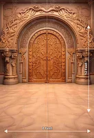 Golden Palace Door Portrait (PRE-ORDER)