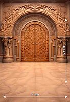 Golden Palace Door Portrait (PRE-ORDER)