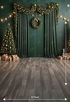 Green Christmas Indoor - Portrait