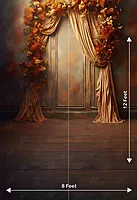 Orange Drape Floral (PRE-ORDER)