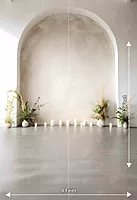 Rustic White Arch (PRE-ORDER)