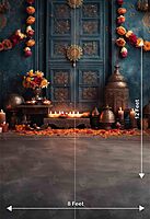 Temple Diya Portrait (PRE-ORDER)