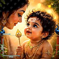 Little Murugan and mother