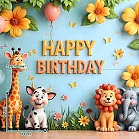 Jungle Joy Birthday