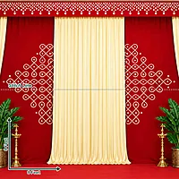 Regal Red Kolam