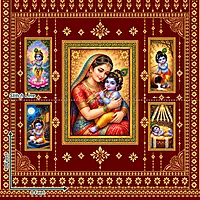 Yasodha's Little Krishna