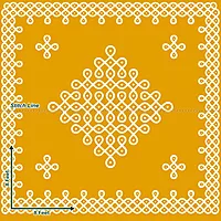 Yellow Kolam