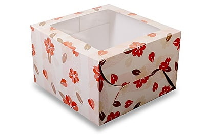 Qson Cake Box Window 8x8x5 Special Design