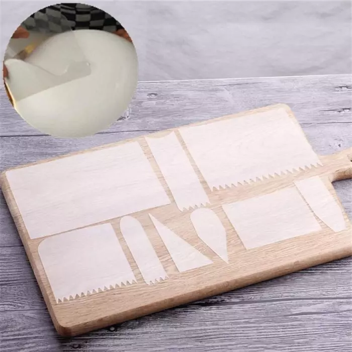 9 Pcs Flexible Scrapper