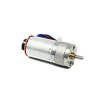 TT Motor – N25 12V 75RPM Metal Gear Motor With Encoder D Type Shaft