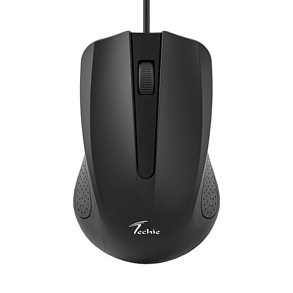 Techie Core Wired Mouse (Black)