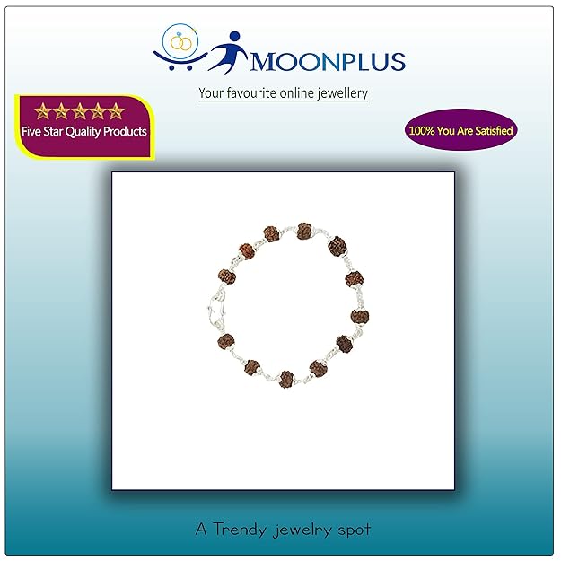 Silver Rudraksha Bracelet