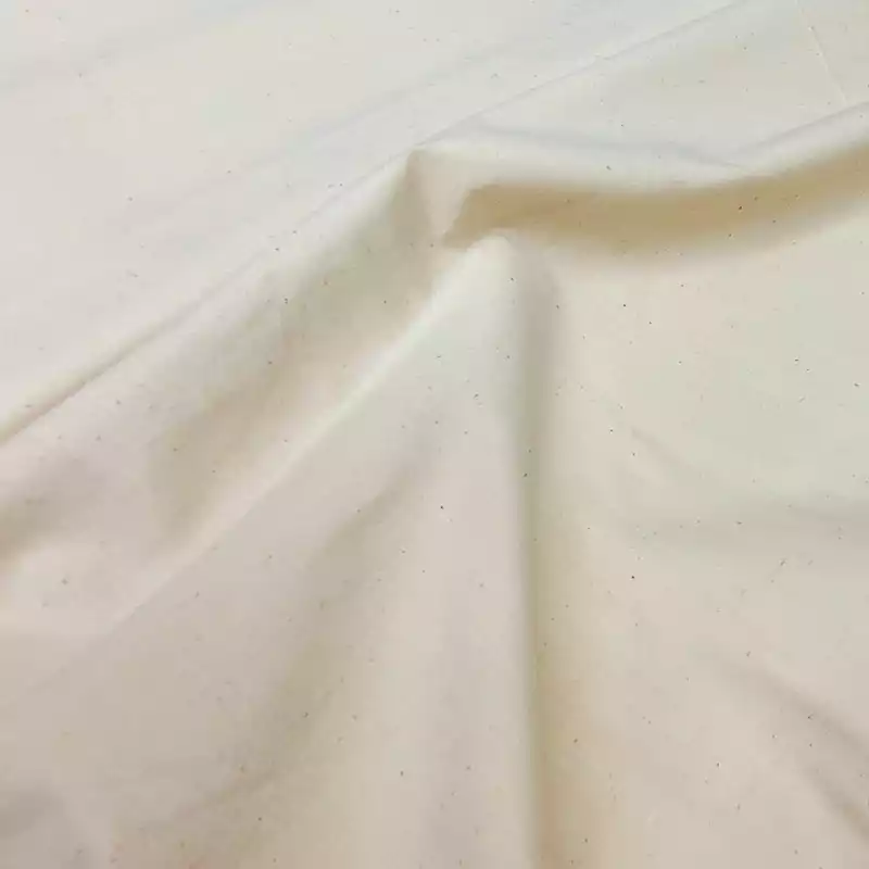 Cotton Plain Fabric (Off White)