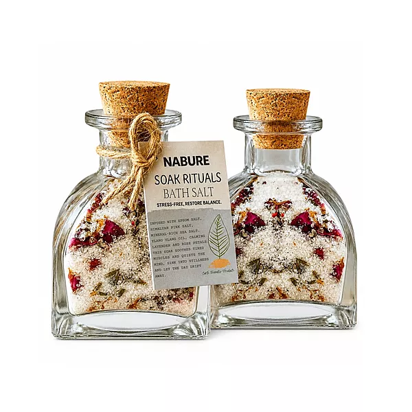 Nabure Soak Rituals Bath Salt, Pack of 2 - 70g Each