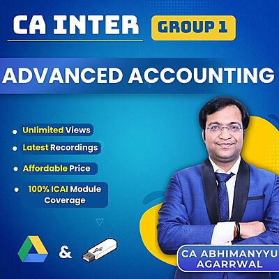 CA Inter Advanced Accounting (Group 1) By CA Abhimanyyu Agarrwal