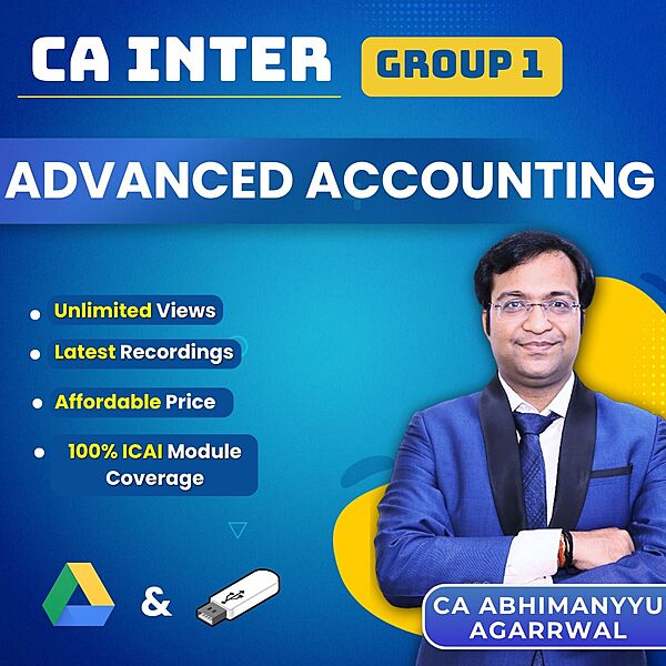 CA Inter Advanced Accounting (Group 1) By CA Abhimanyyu Agarrwal CA Inter Advanced Accounting (Group 1) By CA Abhimanyyu Agarrwal
