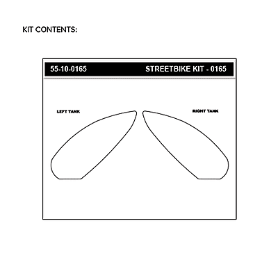 Stompgrip Tank Grips for BMW S 1000 R/RR / M 1000 RR 2020-2025 Stompgrip Tank Grips for BMW S 1000 R/RR / M 1000 RR 2020-2025