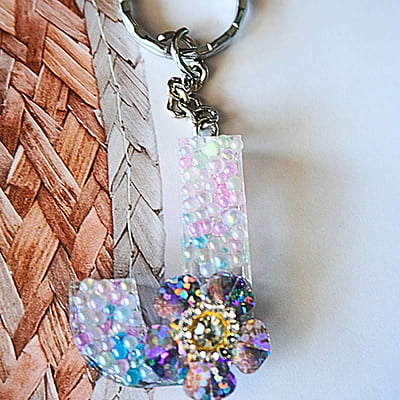 'J'QUEEN LETTER KEYCHAIN 'J'QUEEN LETTER KEYCHAIN