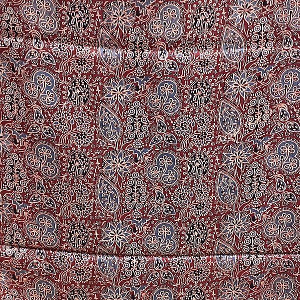 Mashru Silk Ajrakh Print #9