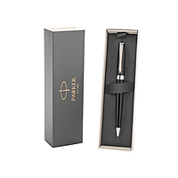 Parker Fusion Laque Black Chrome Trim Ball Pen