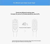 Oracura SB300 Sonic Smart Electric Toothbrush Head Refills – Pack of 3