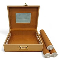 Bangle Box Holder Rexine Pink