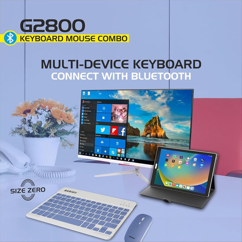 ZEBION KEYBOARD AND MOUSE COMBO G2800