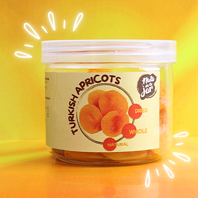 Nuts in a Jar Dried Turkish Apricots 250 Grams Nuts in a Jar Dried Turkish Apricots 250 Grams