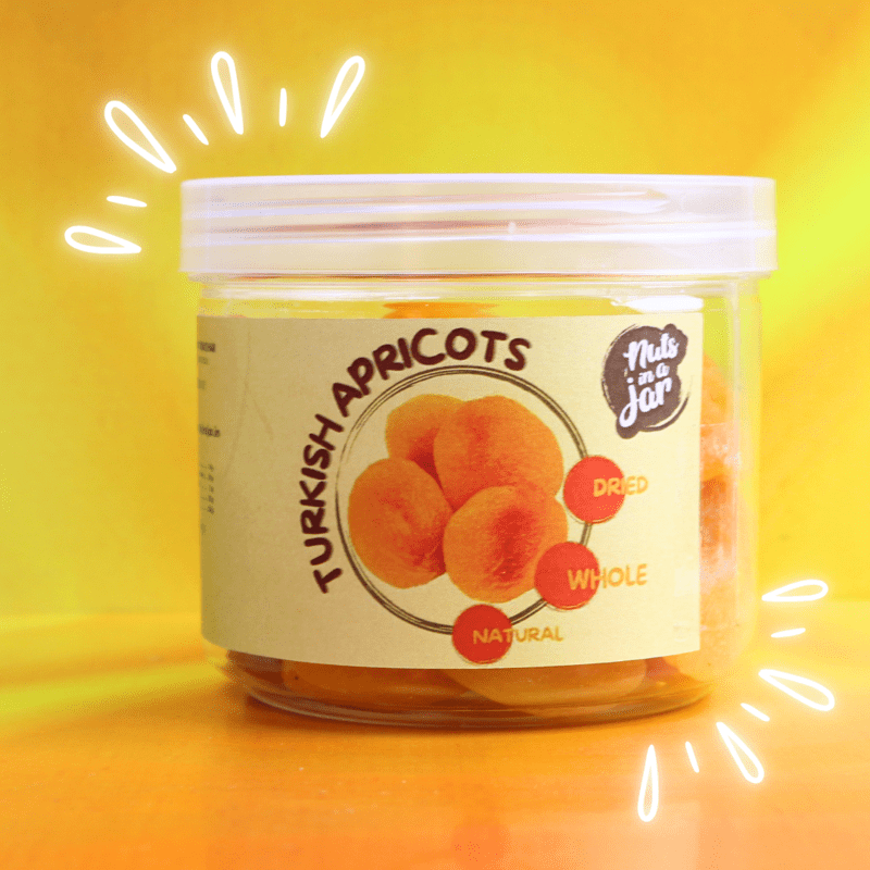 Nuts in a Jar Dried Turkish Apricots 250 Grams Nuts in a Jar Dried Turkish Apricots 250 Grams