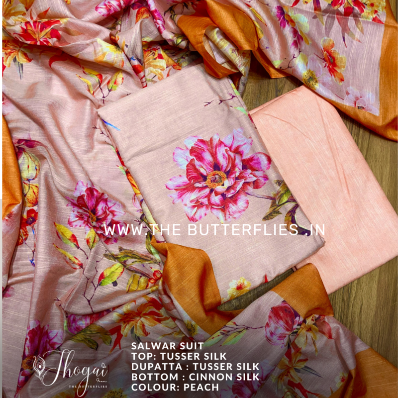 TUSSER SILK SALWAR YBRCTRS22884