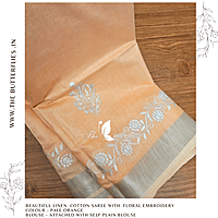 LINEN COTTON SAREE YBRSLIN23484