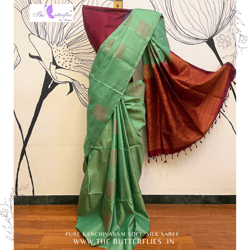 PURE KANCHIVARAM SOFT SILK SAREE SJSSSIL21278