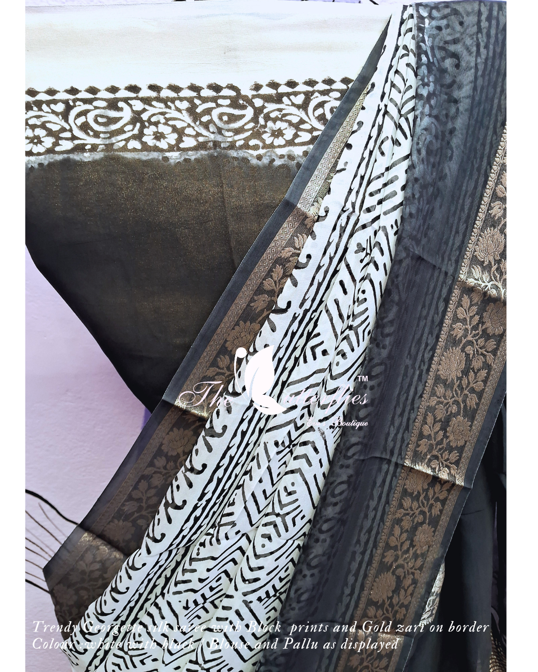 GEORGETTE SILK SAREE ORDSGRS24159