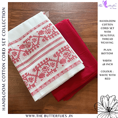 HANDLOOM COTTON CORD SET MAHCHAC24392