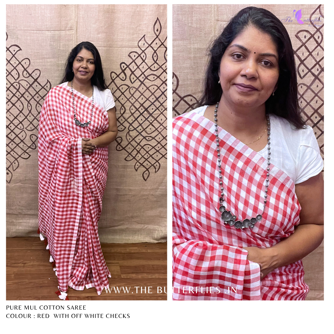 MUL COTTON SAREE SHDSMCS24735